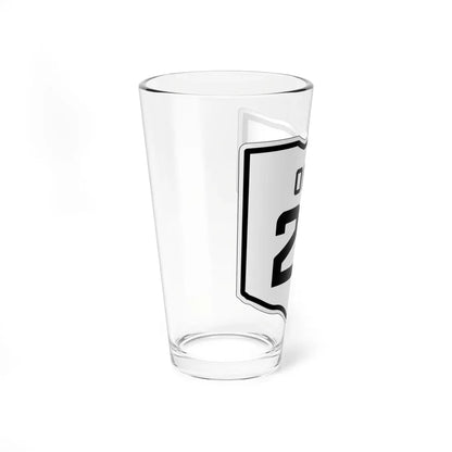 OH-25 1927 (Ohio) (Road Sign) Pint Glass 16oz - Go Mug Yourself
