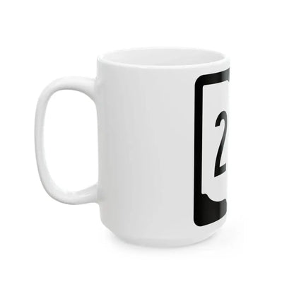 OH-252 1967 (Ohio) (Road Sign) White Coffee Mug - Go Mug Yourself