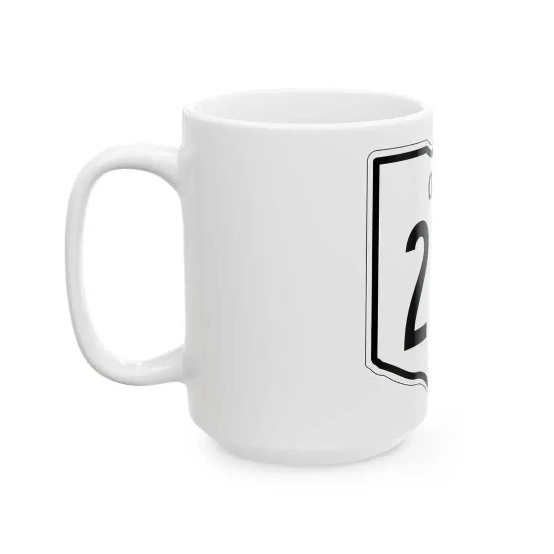 OH-253 1948 (Ohio) (Road Sign) White Coffee Mug - Go Mug Yourself