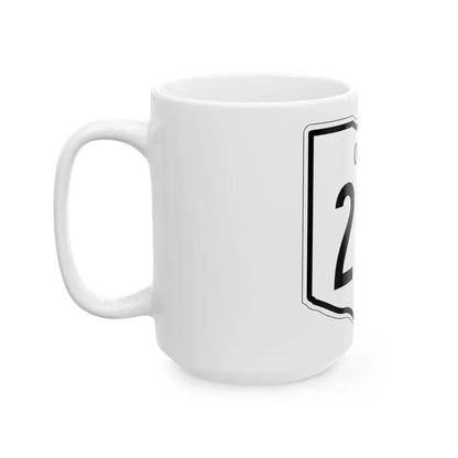 OH-253 1948 (Ohio) (Road Sign) White Coffee Mug - Go Mug Yourself