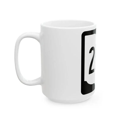 OH-254 1967 (Ohio) (Road Sign) White Coffee Mug - Go Mug Yourself
