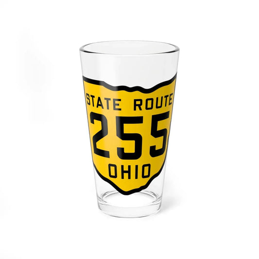 OH-255 1920 (Ohio) (Road Sign) Pint Glass 16oz 16oz - Go Mug Yourself