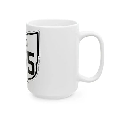 OH-255 1927 (Ohio) (Road Sign) White Coffee Mug - Go Mug Yourself
