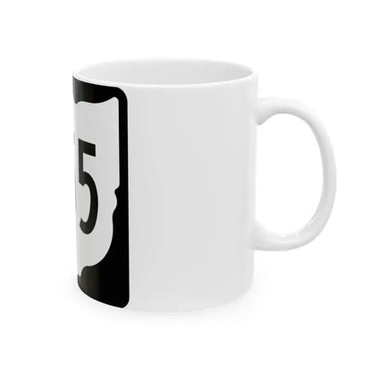 OH-255 1967 (Ohio) (Road Sign) White Coffee Mug - Go Mug Yourself
