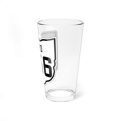OH-256 1927 (Ohio) (Road Sign) Pint Glss 16oz - Go Mug Yourself