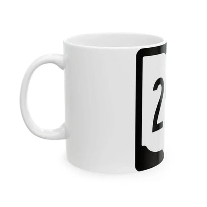 OH-256 1967 (Ohio) (Road Sign) White Coffee Mug - Go Mug Yourself