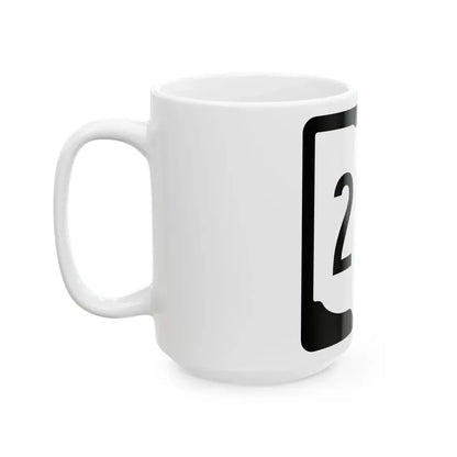 OH-256 1967 (Ohio) (Road Sign) White Coffee Mug - Go Mug Yourself