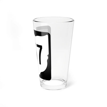 OH-257 1967 (Ohio) (Road Sign) Pint Glss 16oz - Go Mug Yourself