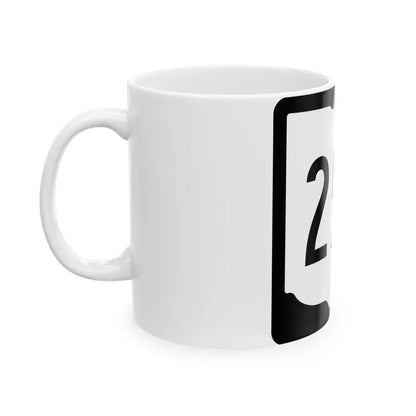 OH-257 1967 (Ohio) (Road Sign) White Coffee Mug - Go Mug Yourself