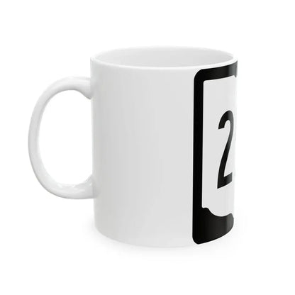 OH-258 1967 (Ohio) (Road Sign) White Coffee Mug - Go Mug Yourself