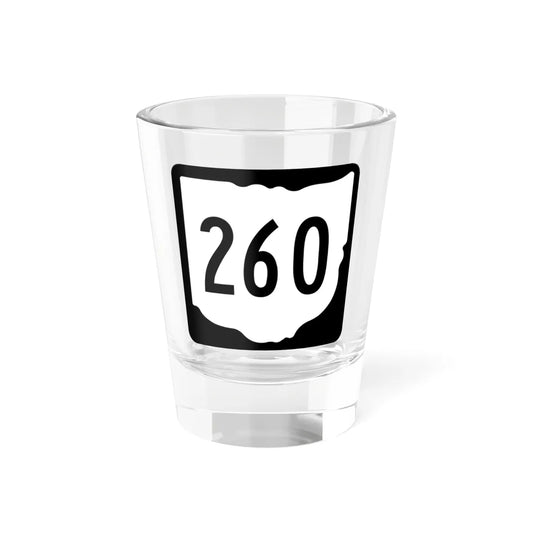 OH-260 1967 (Ohio) (Road Sign) Shot Glass 1.5oz 1.5oz - Go Mug Yourself