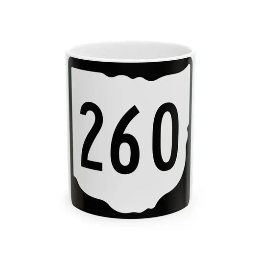 OH-260 1967 (Ohio) (Road Sign) White Coffee Mug 11oz - Go Mug Yourself