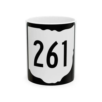 OH-261 1967 (Ohio) (Road Sign) White Coffee Mug 11oz - Go Mug Yourself