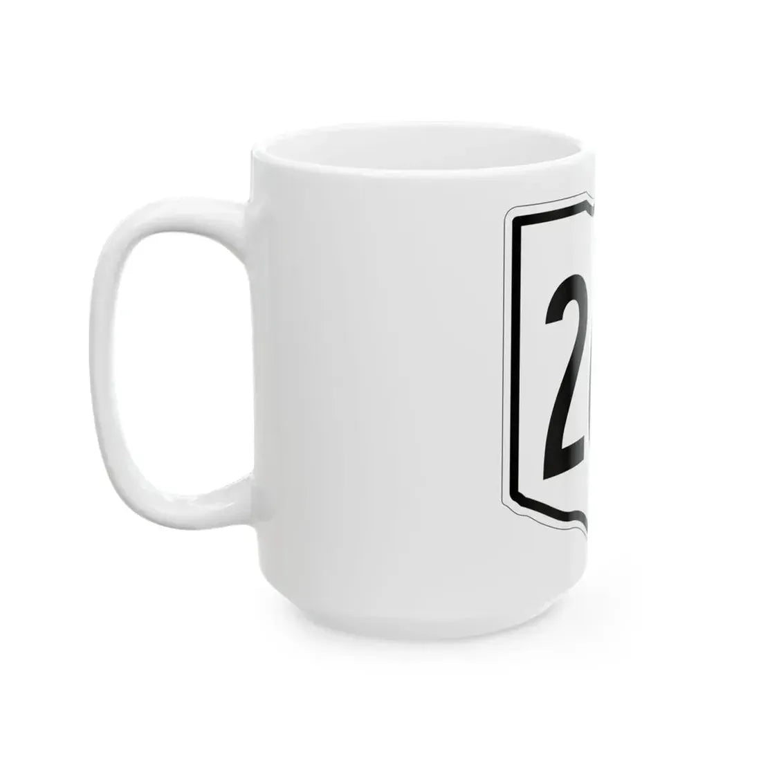 OH-262 1960 (Ohio) (Road Sign) White Coffee Mug - Go Mug Yourself