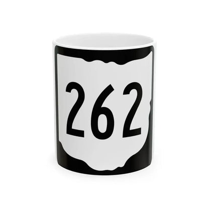 OH-262 1967 (Ohio) (Road Sign) White Coffee Mug 11oz - Go Mug Yourself