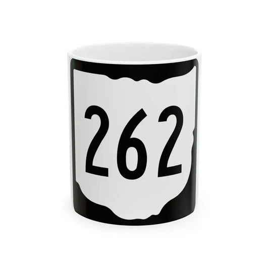 OH-262 1967 (Ohio) (Road Sign) White Coffee Mug 11oz - Go Mug Yourself