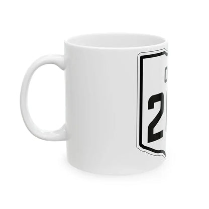 OH-263 1927 (Ohio) (Road Sign) White Coffee Mug - Go Mug Yourself