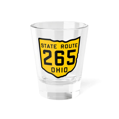 OH-265 1920 (Ohio) (Road Sign) Shot Glass 1.5oz 1.5oz - Go Mug Yourself