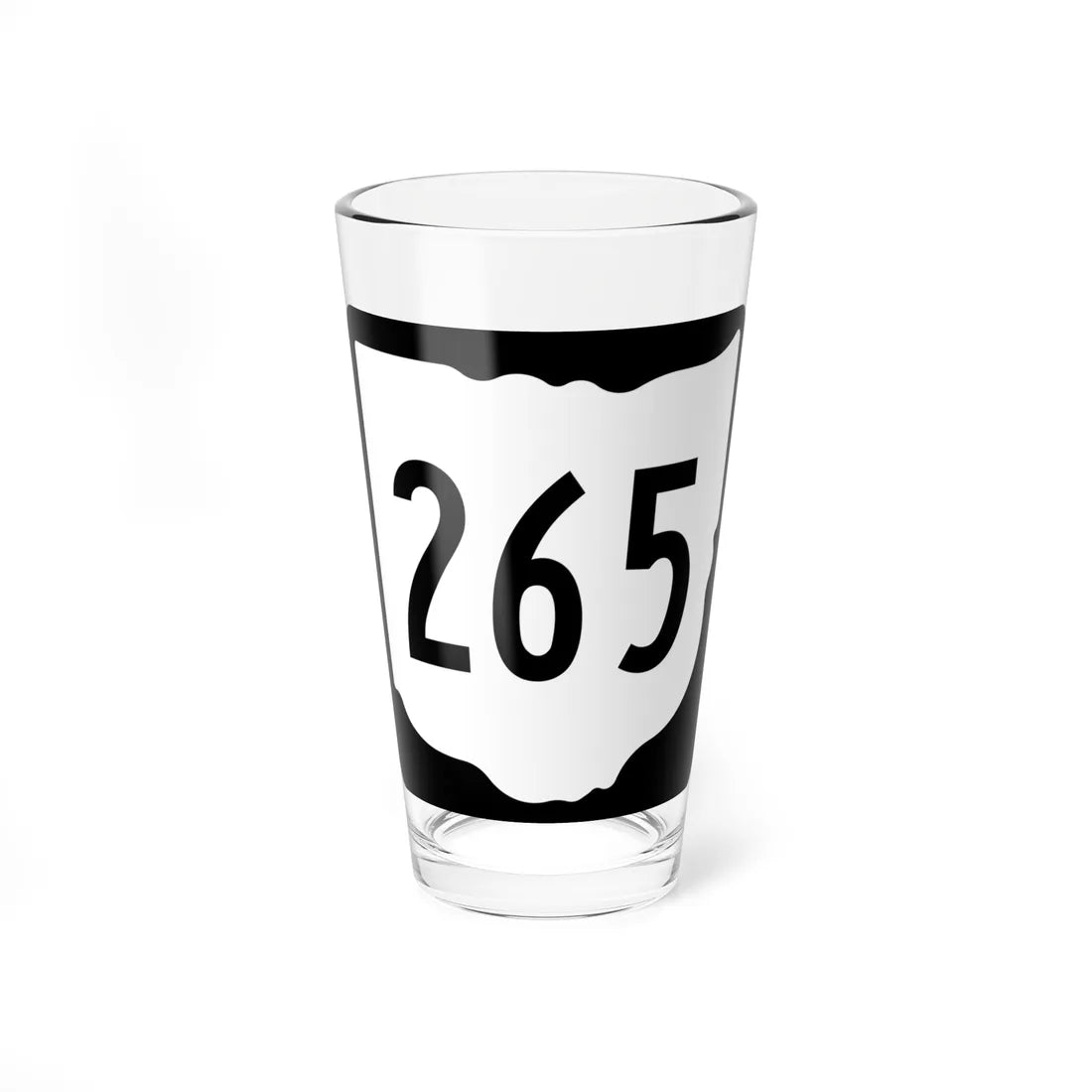 OH-265 1967 (Ohio) (Road Sign) Pint Glss 16oz 16oz - Go Mug Yourself
