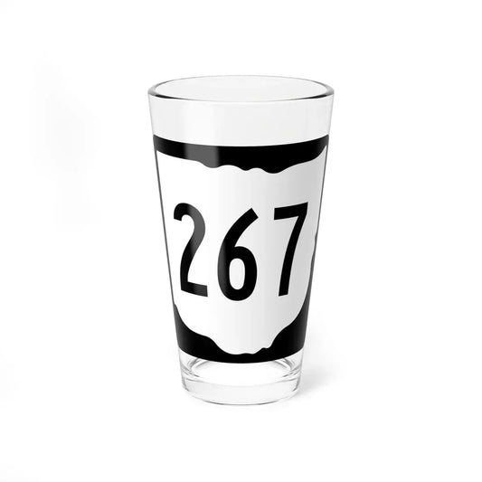 OH-267 1967 (Ohio) (Road Sign) Pint Glass 16oz 16oz - Go Mug Yourself