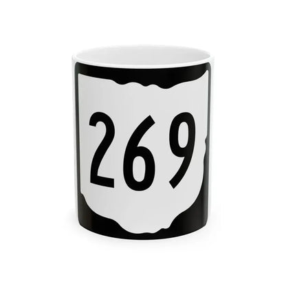 OH-269 1967 (Ohio) (Road Sign) White Coffee Mug 11oz - Go Mug Yourself