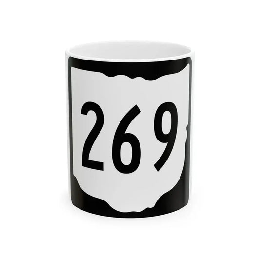 OH-269 1967 (Ohio) (Road Sign) White Coffee Mug 11oz - Go Mug Yourself