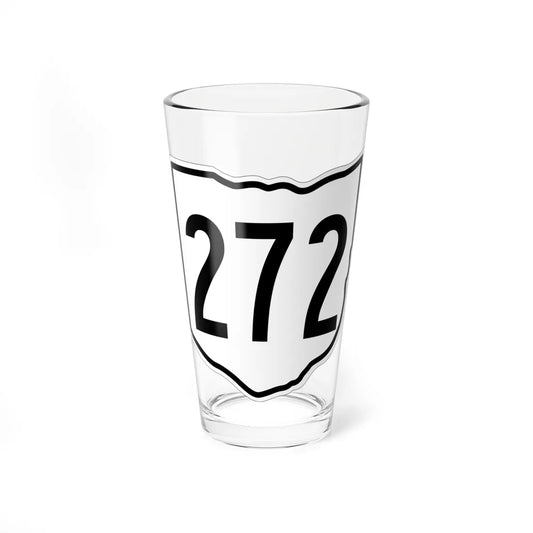 OH-272 1960 (Ohio) (Road Sign) Pint Glss 16oz 16oz - Go Mug Yourself