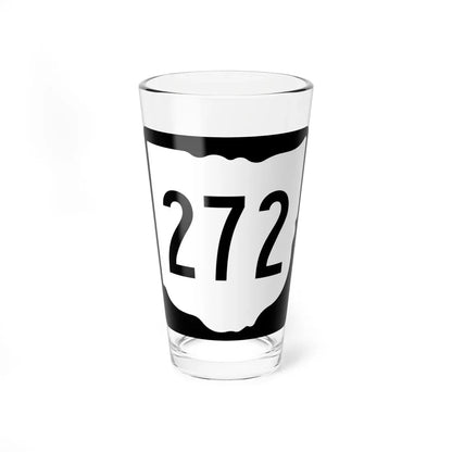 OH-272 1967 (Ohio) (Road Sign) Pint Glass 16oz 16oz - Go Mug Yourself