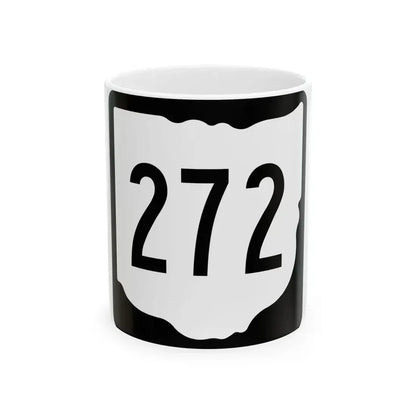 OH-272 1967 (Ohio) (Road Sign) White Coffee Mug 11oz - Go Mug Yourself