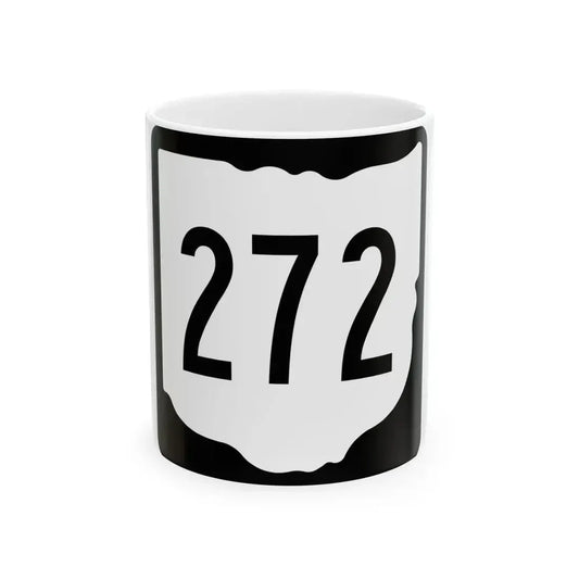 OH-272 1967 (Ohio) (Road Sign) White Coffee Mug 11oz - Go Mug Yourself