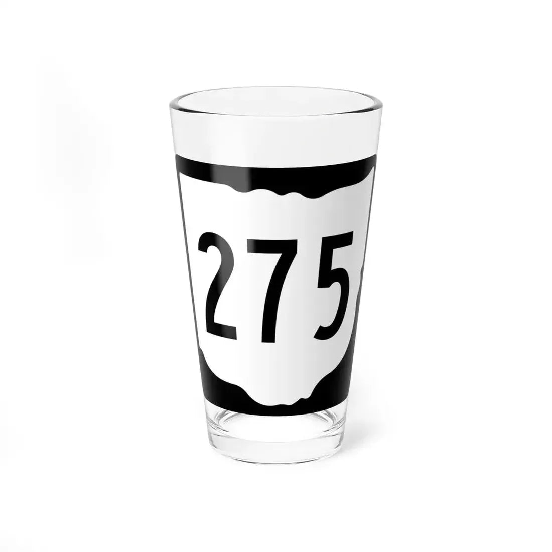 OH-275 1967 (Ohio) (Road Sign) Pint Glass 16oz 16oz - Go Mug Yourself
