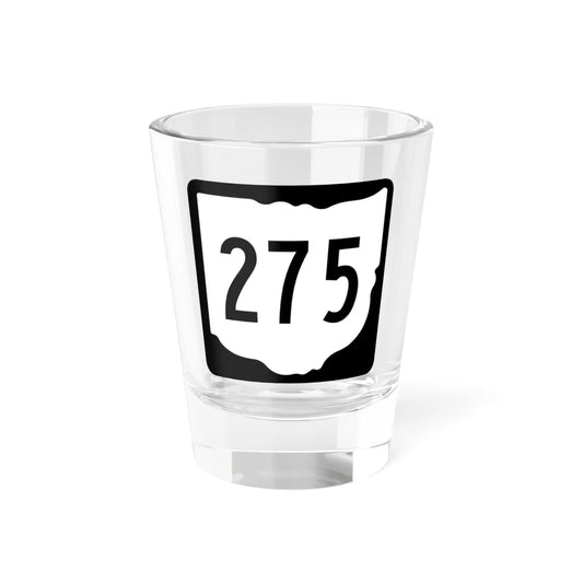 OH-275 1967 (Ohio) (Road Sign) Shot Glass 1.5oz 1.5oz - Go Mug Yourself