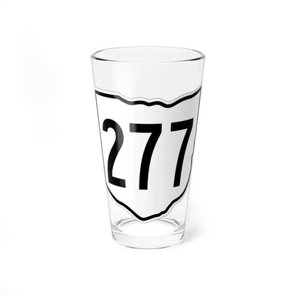 OH-277 1960 (Ohio) (Road Sign) Pint Glass 16oz 16oz - Go Mug Yourself