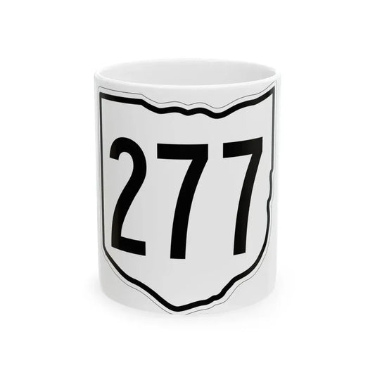 OH-277 1960 (Ohio) (Road Sign) White Coffee Mug 11oz - Go Mug Yourself