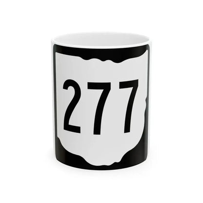 OH-277 1967 (Ohio) (Road Sign) White Coffee Mug 11oz - Go Mug Yourself