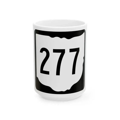 OH-277 1967 (Ohio) (Road Sign) White Coffee Mug 15oz - Go Mug Yourself