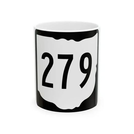 OH-279 1967 (Ohio) (Road Sign) White Coffee Mug 11oz - Go Mug Yourself