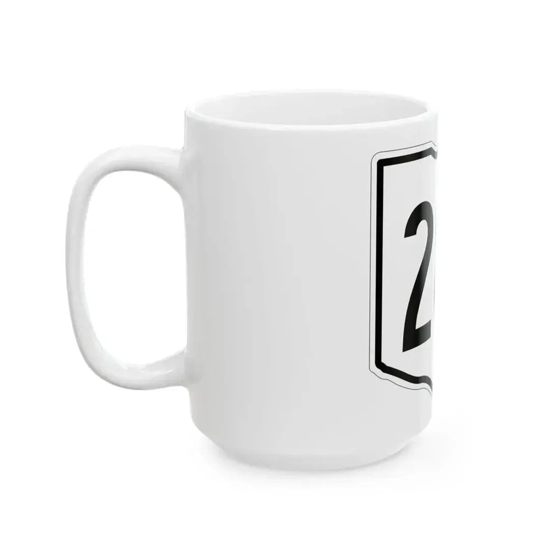 OH-283 1960 (Ohio) (Road Sign) White Coffee Mug - Go Mug Yourself