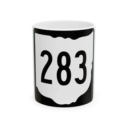 OH-283 1967 (Ohio) (Road Sign) White Coffee Mug 11oz - Go Mug Yourself