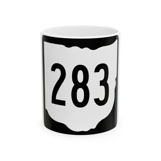 OH-283 1967 (Ohio) (Road Sign) White Coffee Mug 11oz - Go Mug Yourself
