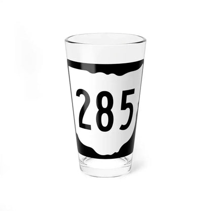 OH-285 1967 (Ohio) (Road Sign) Pint Glass 16oz 16oz - Go Mug Yourself