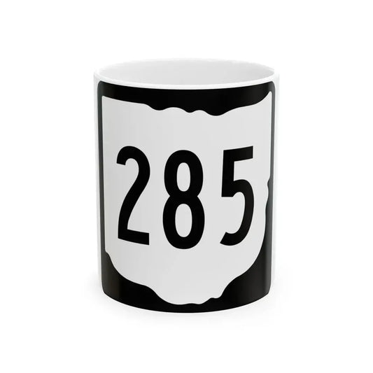 OH-285 1967 (Ohio) (Road Sign) White Coffee Mug 11oz - Go Mug Yourself
