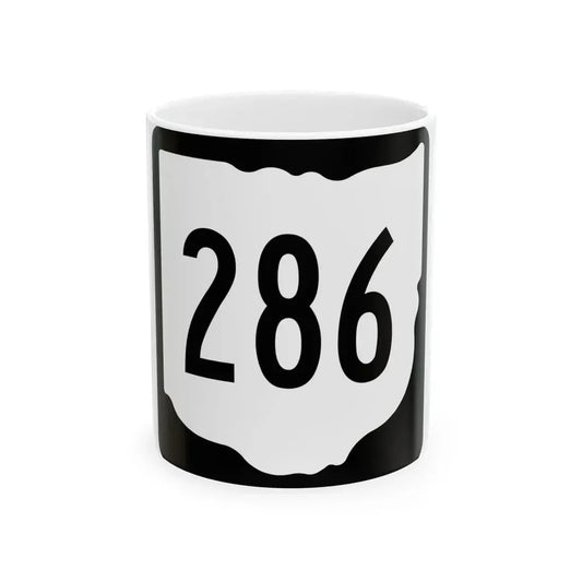 OH-286 1967 (Ohio) (Road Sign) White Coffee Mug 11oz - Go Mug Yourself