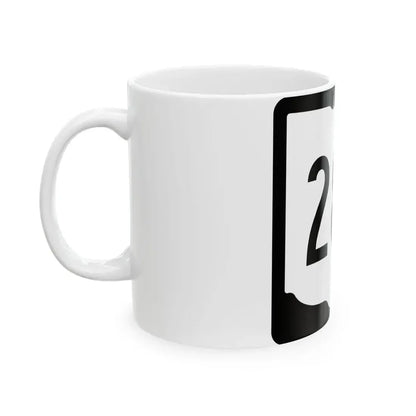 OH-287 1967 (Ohio) (Road Sign) White Coffee Mug - Go Mug Yourself