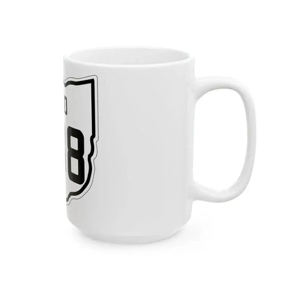 OH-288 1927 (Ohio) (Road Sign) White Coffee Mug - Go Mug Yourself