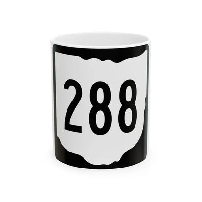 OH-288 1967 (Ohio) (Road Sign) White Coffee Mug 11oz - Go Mug Yourself