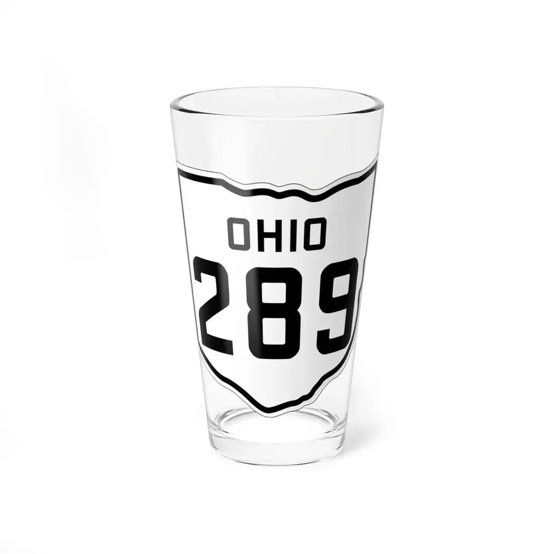 OH-289 1927 (Ohio) (Road Sign) Pint Glss 16oz 16oz - Go Mug Yourself
