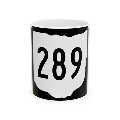 OH-289 1967 (Ohio) (Road Sign) White Coffee Mug 11oz - Go Mug Yourself