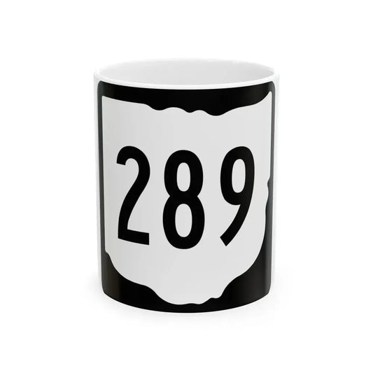 OH-289 1967 (Ohio) (Road Sign) White Coffee Mug 11oz - Go Mug Yourself