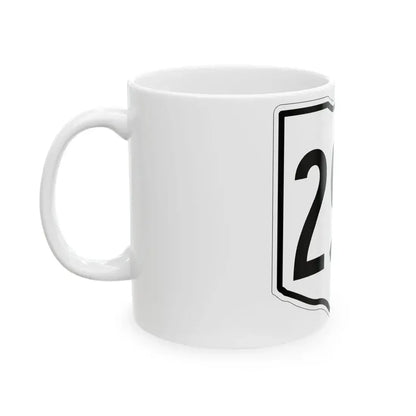 OH-290 1960 (Ohio) (Road Sign) White Coffee Mug - Go Mug Yourself